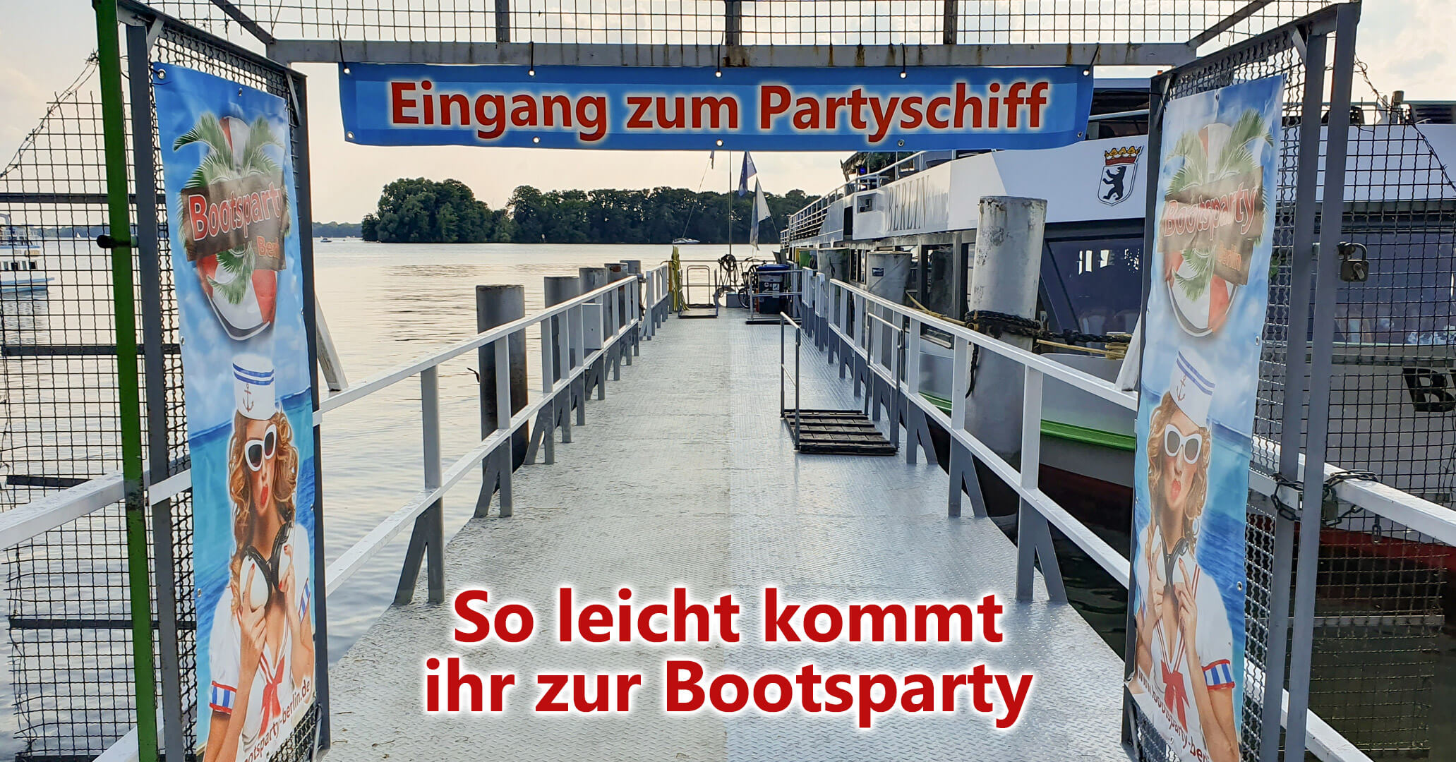 Anfahrt zur Bootsparty nach Berlin mit Bus, Bahn oder PKW