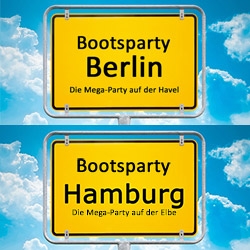 Alle Partyschiffe 2020 in Hamburg und Berlin